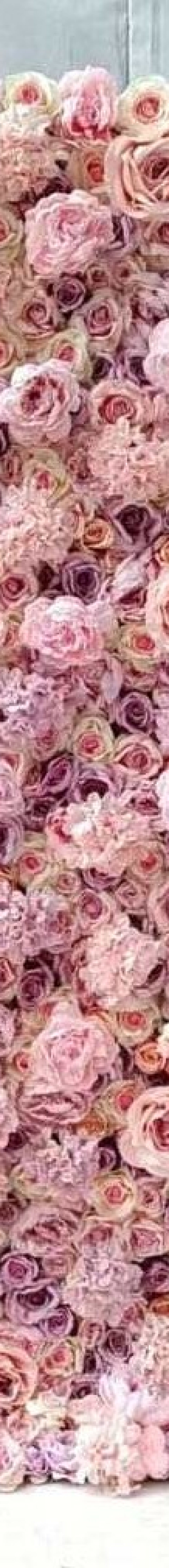 Lavender Flower Wall Rental