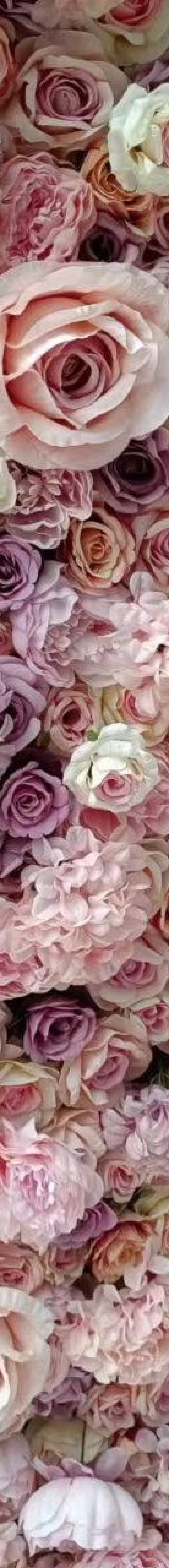 Lavender Flower Wall Rental